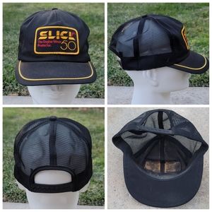 Vtg K-Products Slick 50 Snapback Trucker Hat